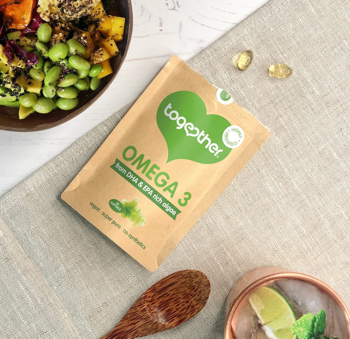 Омега-3 из водорослей в рационе: кому подходит и как выбрать разумный подход