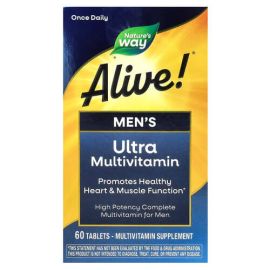 Nature's Way Alive! Men's Ultra Potency Complete Multivitamin 60 таблеток