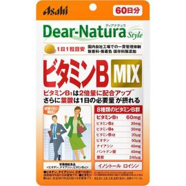 Asahi Dear Natura комплекс вітамінів групи B + Лейцин, 60 таблеток на 60 днів прийому