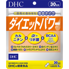 DHC Diet Power контроль ваги з форсколіном, карнітином, α-ліпоєвою кислотою, момордика, амінокислотами, 90 капсул