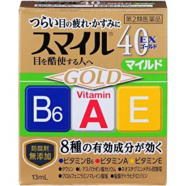 Lion Smile 40EX Gold Mild краплі з вітамінами, таурином від втоми, свербежу, дискомфорту, індекс 2, 13 мл