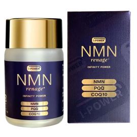 NMN renage GOLD продукт з омолоджувальною дією з нікотинамідом і коензимом, 105 капсул. До 01/2026