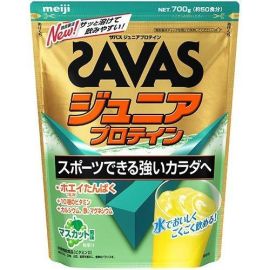 MEIJI SAVAS Junior Protein Muscat Flavor сироватковий білок для спортивних дітей і підлітків, 50 порцій 700 г