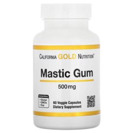 California Gold Nutrition Mastic Gum 500 mg 60 вегетаріанських капсул